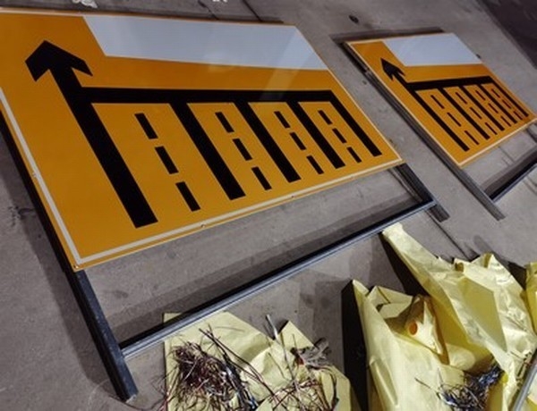 张家口张家口道路施工标志牌 养护专用标志牌